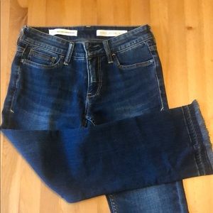 Women’s Pilcro Mid-Rise cropped Jeans-24 Petite